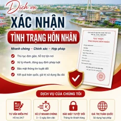 LÀM GIẤY XÁC NHẬN ĐỘC THÂN NHANH Ở CẦN THƠ