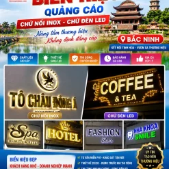 LÀM BIỂN QUẢNG CÁO ĐẸP Ở BẮC NINH