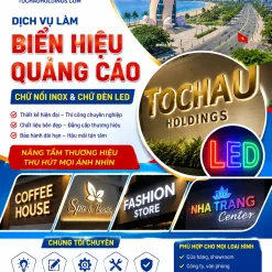 DỊCH VỤ LÀM BIỂN QUẢNG CÁO UY TÍN Ở KHÁNH HÒA