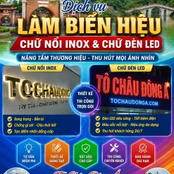 DỊCH VỤ LÀM BIỂN HIỆU UY TÍN Ở PHÚ THỌ