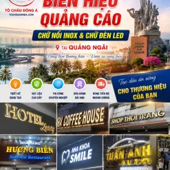 LÀM BIỂN QUẢNG CÁO GIÁ RẺ Ở QUẢNG NGÃI