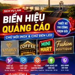 DỊCH VỤ LÀM BIỂN QUẢNG CÁO ĐẸP Ở QUẢNG TRỊ