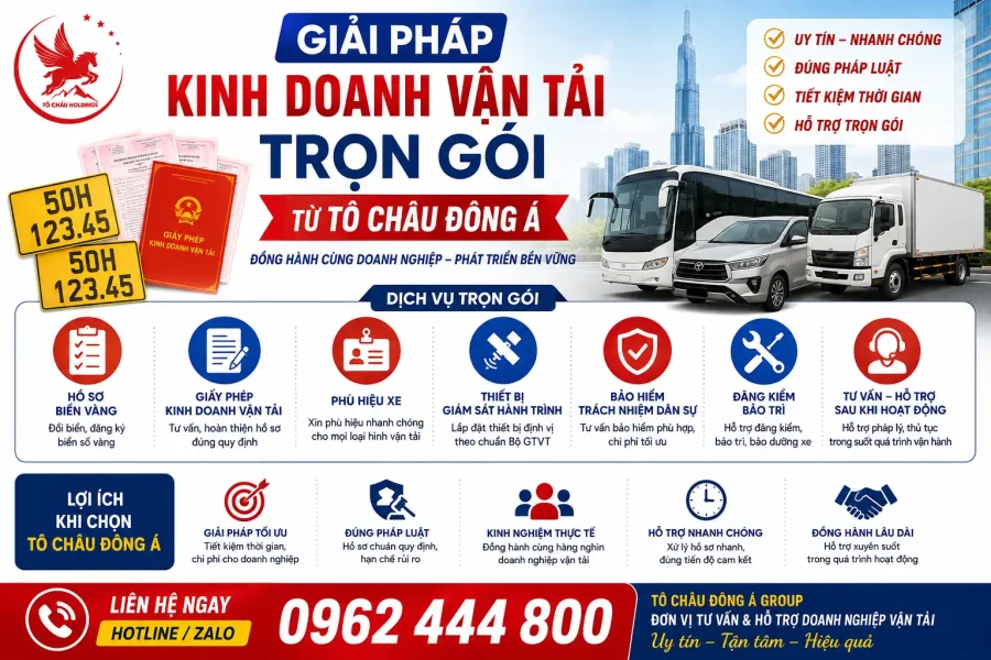 Bộ hồ sơ biển vàng chuẩn pháp lý tại TP.Hồ Chí Minh