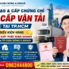 Đào Tạo và Cấp Chứng Chỉ Sơ Cấp Vận Tải Tại Hồ Chí Minh
