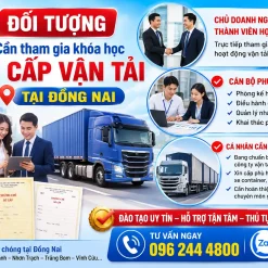 Đào Tạo Và Cấp Chứng Chỉ Sơ Cấp Vận Tải Nhanh Tại Đồng Nai