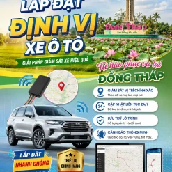 LẮP ĐỊNH VỊ XE Ô TÔ UY TÍN Ở ĐỒNG THÁP