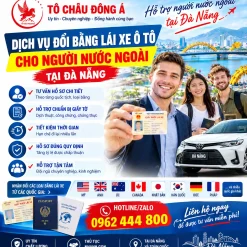 Đổi Bằng Lái Xe Cho Người Nước Ngoài Tại Đà Nẵng